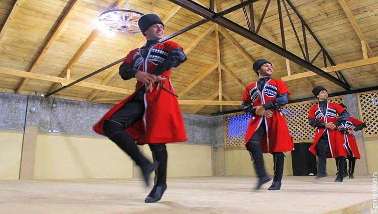 Абхазское застолье в с. Дурипш