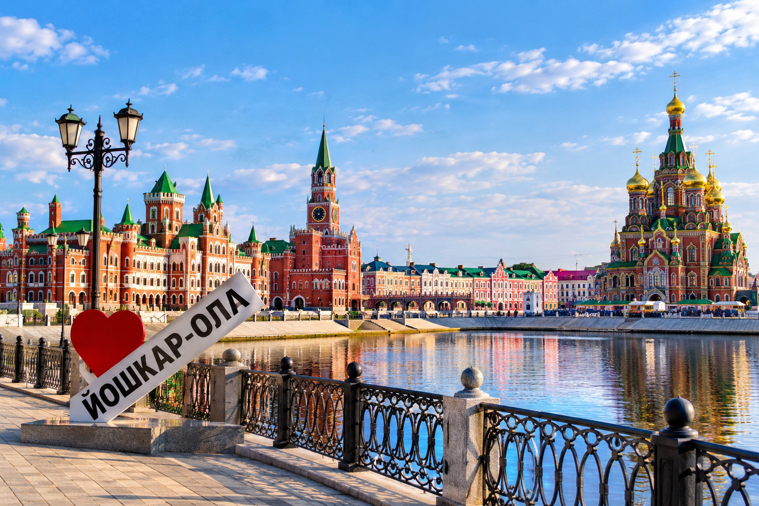 Экскурсия в Йошкар-Олу, столицу Марий-Эл