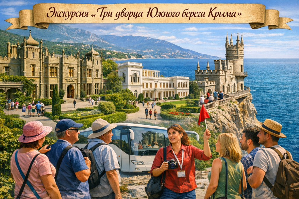 Экскурсия «Три дворца» из Ялты