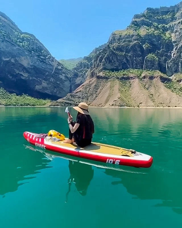 SUP-тур по Ирганайскому водохранилищу и Гимринский тоннель